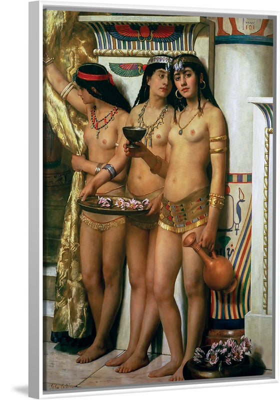 "Pharaoh's Handmaidens(1883)", John Maler Collier