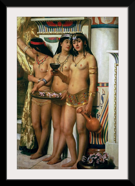 "Pharaoh's Handmaidens(1883)", John Maler Collier