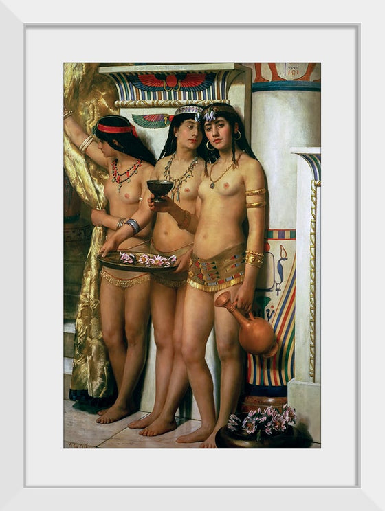 "Pharaoh's Handmaidens(1883)", John Maler Collier