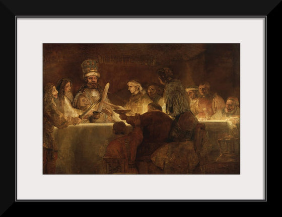 "The Conspiracy of Claudius Civilis(1661-1662)", Rembrandt van Rijn