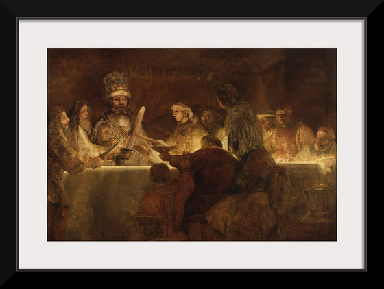 "The Conspiracy of Claudius Civilis(1661-1662)", Rembrandt van Rijn