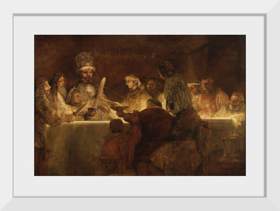 "The Conspiracy of Claudius Civilis(1661-1662)", Rembrandt van Rijn