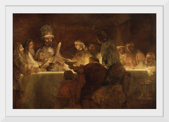 "The Conspiracy of Claudius Civilis(1661-1662)", Rembrandt van Rijn