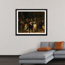  "The Company of Frans Banning Cocq and Willem van Ruytenburgh(Night Watch)(1642)", Rembrandt van Rijn