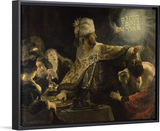 "Belshazzar's Feast(1635-1638)", Rembrandt van Rijn