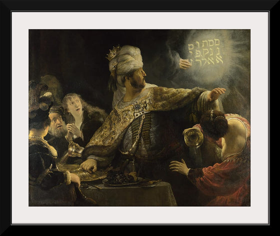 "Belshazzar's Feast(1635-1638)", Rembrandt van Rijn