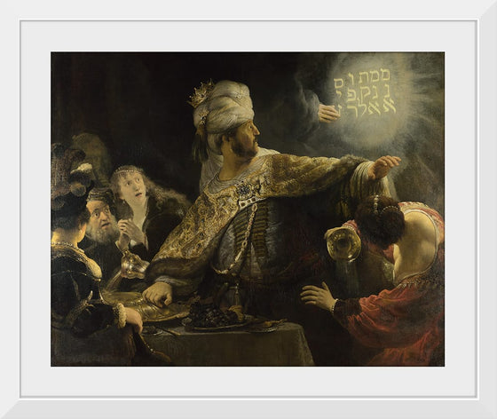 "Belshazzar's Feast(1635-1638)", Rembrandt van Rijn