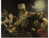 "Belshazzar's Feast(1635-1638)", Rembrandt van Rijn