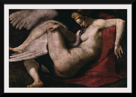 "Leda and the Swan(1530)", Michelangelo Buonarroti