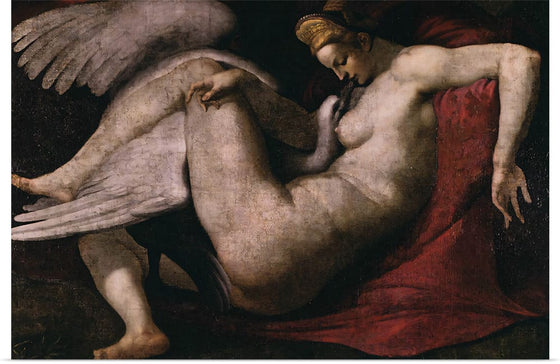 "Leda and the Swan(1530)", Michelangelo Buonarroti