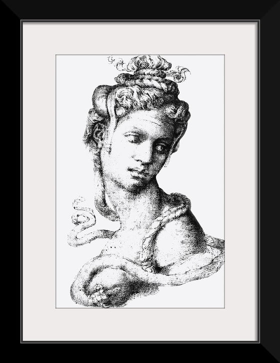 "Cleopatra", Michelangelo Buonarroti