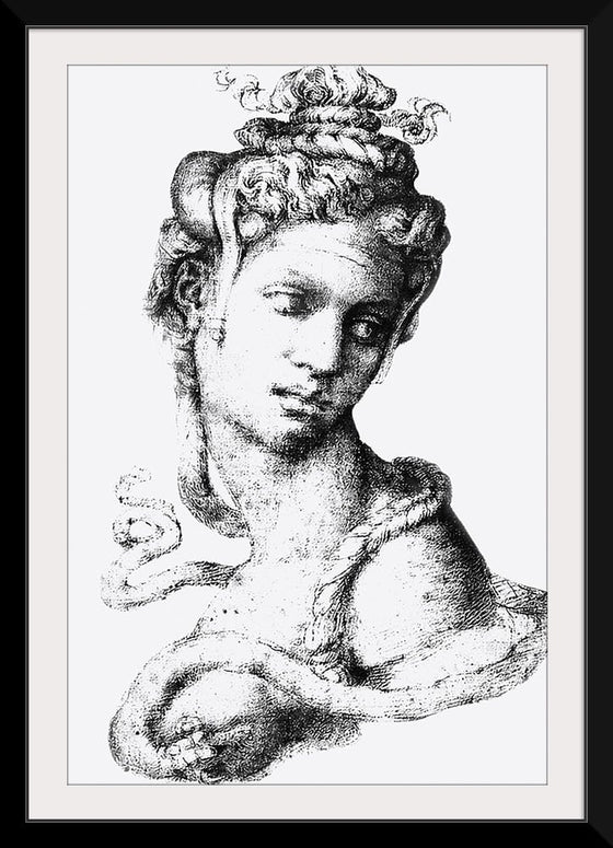 "Cleopatra", Michelangelo Buonarroti