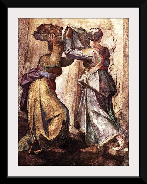 "Judith und Holofernes(1508-1512):, Michelangelo Buonarroti