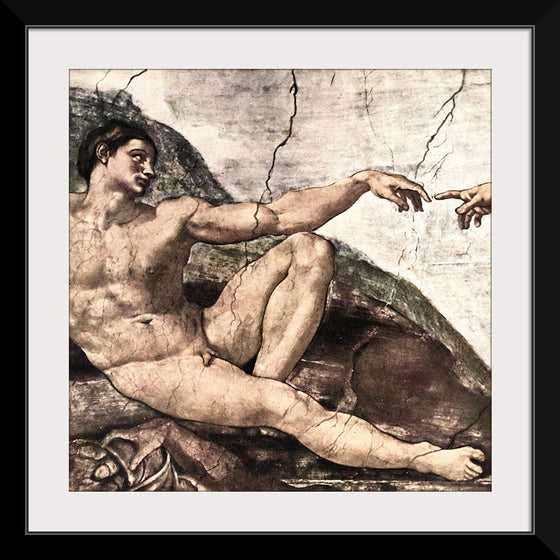 "Adam(1508-1512)", Michelangelo Buonarroti