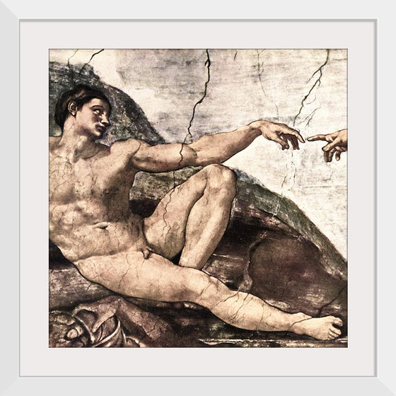 "Adam(1508-1512)", Michelangelo Buonarroti