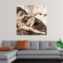  "Adam(1508-1512)", Michelangelo Buonarroti