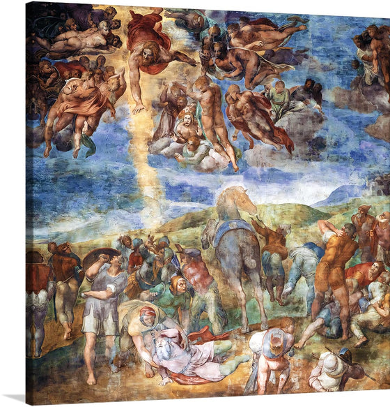 "Conversion of Saint Paul(1542)", Michelangelo Buonarroti