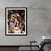 Immerse yourself in the divine elegance of “Christus mit Maria (1535-1541)” by Michelangelo Buonarroti, now available as a high-quality print. This masterpiece, rich with emotion and intricate detail, captures a heavenly scene that transcends time.