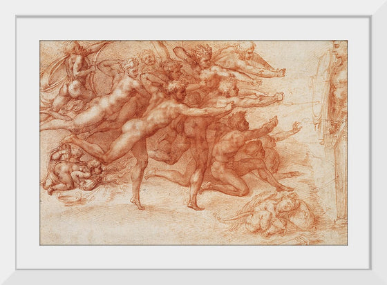 "Archers shooting at a herm(1530)", Michelangelo Buonarroti