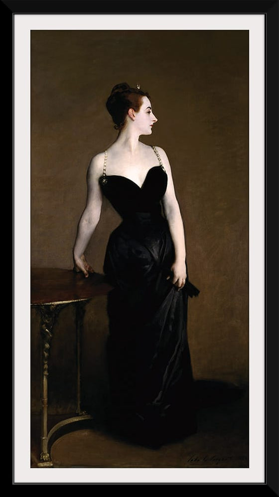 "Madame X (Madame Pierre Gautreau)(1883-1884)", John Singer Sargent