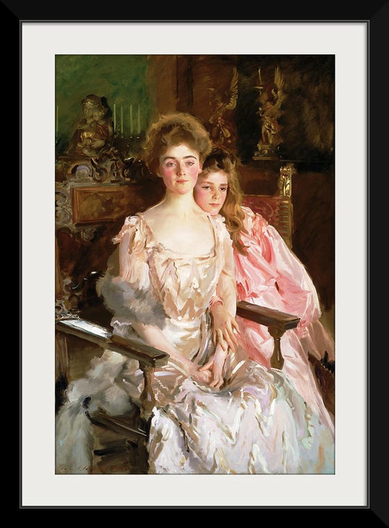 "Mrs. Fiske Warren (Gretchen Osgood) and Her Daughter Rachel(1903)", John Singer Sargent