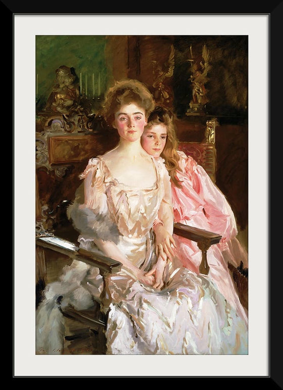 "Mrs. Fiske Warren (Gretchen Osgood) and Her Daughter Rachel(1903)", John Singer Sargent