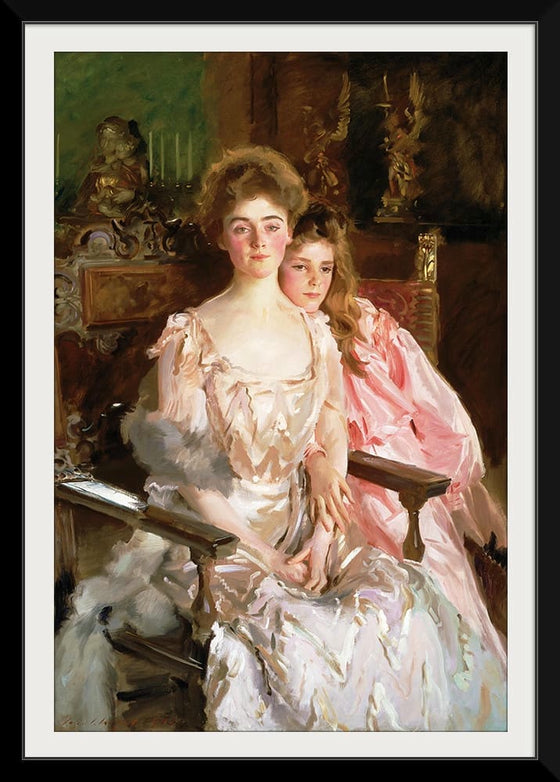 "Mrs. Fiske Warren (Gretchen Osgood) and Her Daughter Rachel(1903)", John Singer Sargent