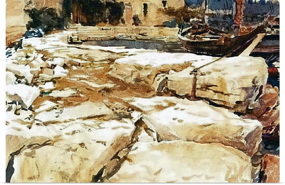 "San Vigilio (1913)", John Singer Sargent