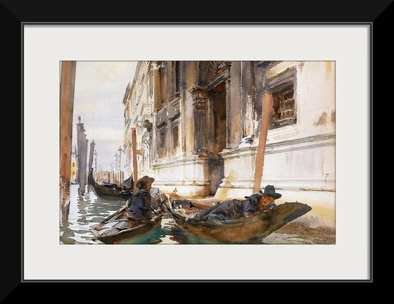 "Gondoliers’ Siesta(1904)", John Singer Sargent