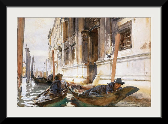 "Gondoliers’ Siesta(1904)", John Singer Sargent