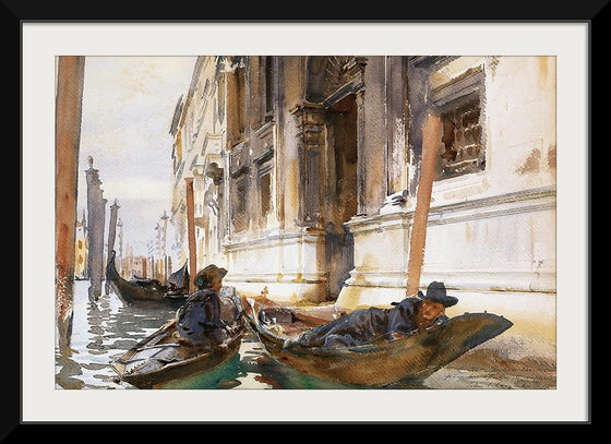 "Gondoliers’ Siesta(1904)", John Singer Sargent