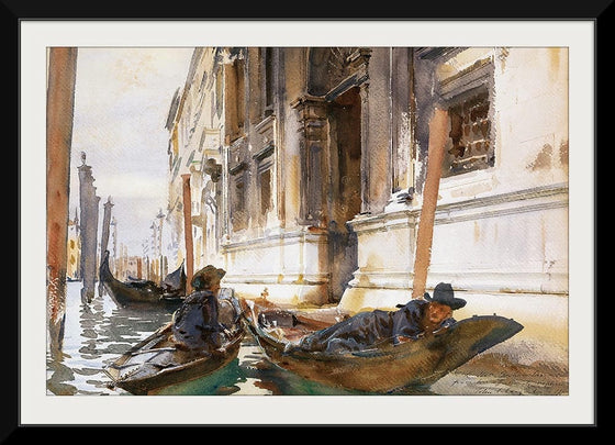 "Gondoliers’ Siesta(1904)", John Singer Sargent