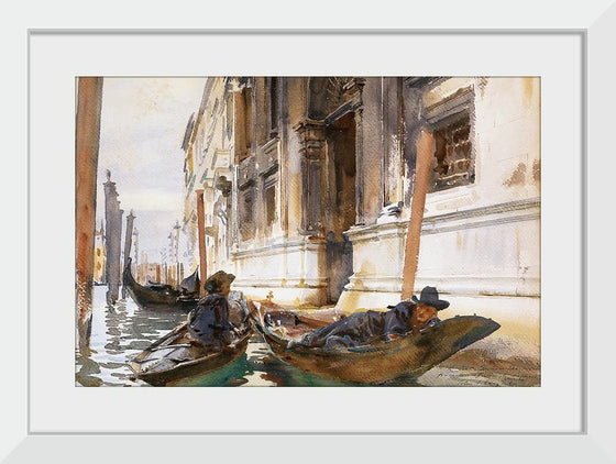 "Gondoliers’ Siesta(1904)", John Singer Sargent