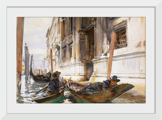 "Gondoliers’ Siesta(1904)", John Singer Sargent