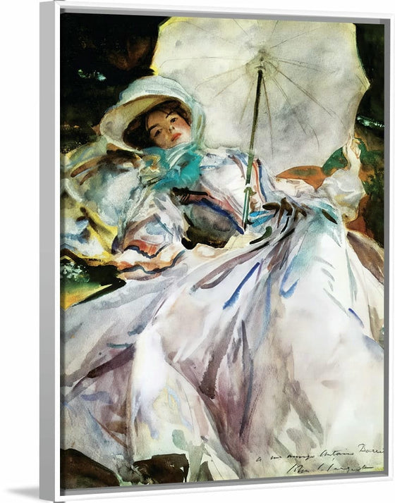 "Lady with a Parasol(1900)", John Singer Sargent