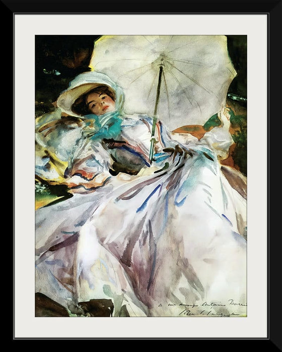 "Lady with a Parasol(1900)", John Singer Sargent