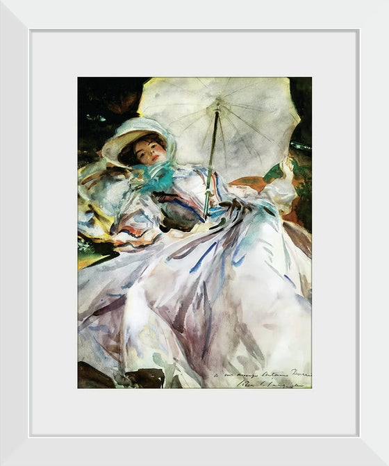 "Lady with a Parasol(1900)", John Singer Sargent