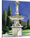 "Marble Fountain in Italy(1907)", John Singer Sargent