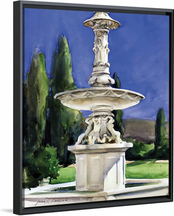 "Marble Fountain in Italy(1907)", John Singer Sargent