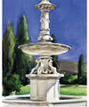 "Marble Fountain in Italy(1907)", John Singer Sargent