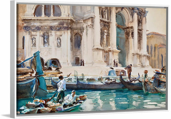 "The Façade of La Salute, Venice(1903)", John Singer Sargent