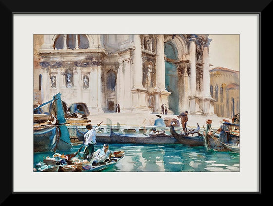 "The Façade of La Salute, Venice(1903)", John Singer Sargent