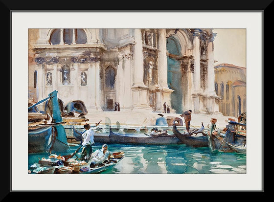 "The Façade of La Salute, Venice(1903)", John Singer Sargent