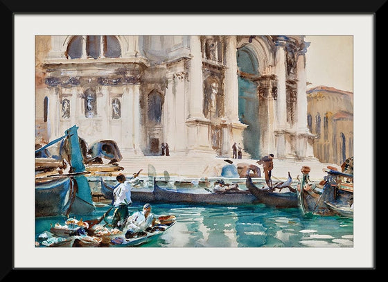 "The Façade of La Salute, Venice(1903)", John Singer Sargent