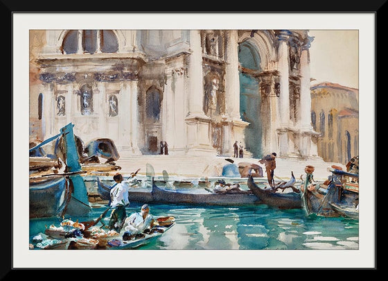 "The Façade of La Salute, Venice(1903)", John Singer Sargent