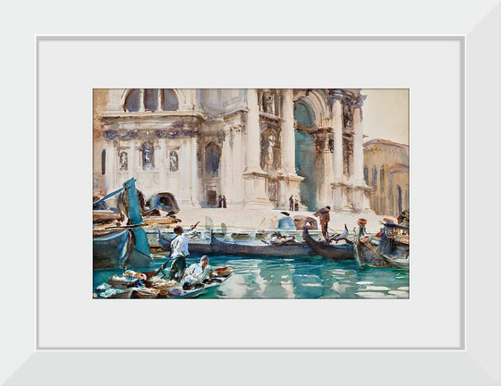 "The Façade of La Salute, Venice(1903)", John Singer Sargent