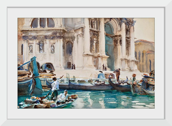 "The Façade of La Salute, Venice(1903)", John Singer Sargent