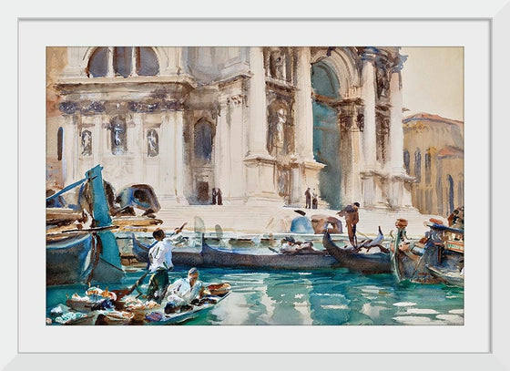 "The Façade of La Salute, Venice(1903)", John Singer Sargent