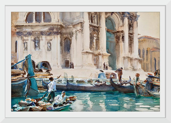 "The Façade of La Salute, Venice(1903)", John Singer Sargent