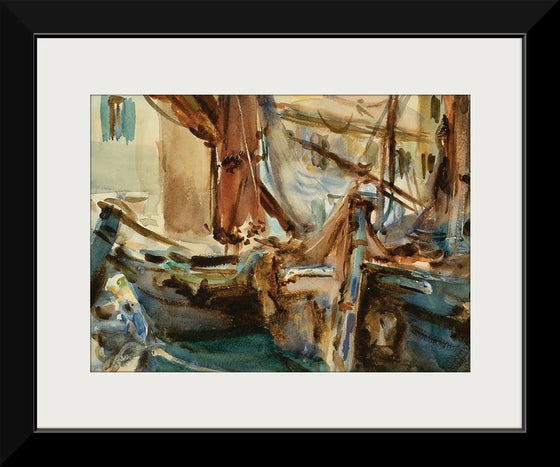 “At Chioggia”, John Singer Sargent